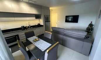 Imagem 6: Apartamento semi mobiliado 02 dormitórios com 01 vaga bairro Pedra Branca- SC