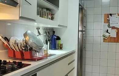 Imagem 4: Apartamento 3 Quartos com 1 suíte 91m². Apartamento semi mobiliado