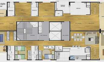 Imagem 6: Cobertura duplex para venda possui 221 metros quadrados com 3 quartos 1 suíte 4 vagas
