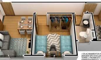 Imagem 7: Apartamento com 2 dormitórios à venda, 45 m² por R$ 189.900 - Passaré - Fortaleza/CE