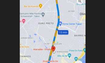 Imagem 7: Terreno no Fragoso a 300m do terminal da PE 15; Rua não alaga e é próx a TUDO