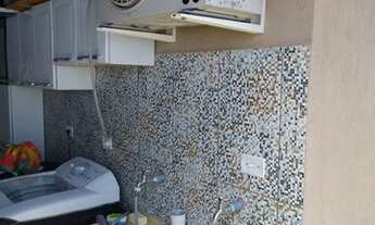 Imagem 2: CL1013- Linda Casa no Res. Galo Branco com2 Dormitórios Amplos, Armário Planejado e Ar Co