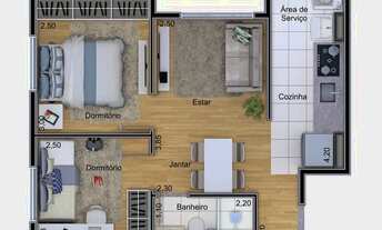 Imagem 6: More de Frente a Estação de Trem do Jaraguá Com SEGURANÇA, LAZER e DIVERSÃO pra Você e Tod