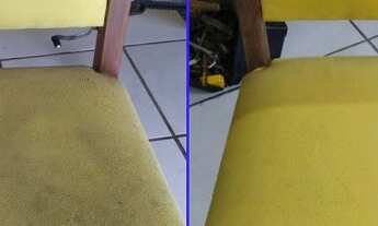 Imagem 6: Higienização de estofados em geral