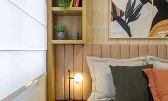 Imagem 3: Apartamento para venda possui 38 metros quadrados com 2 quartos em Santa Maria - Santo And