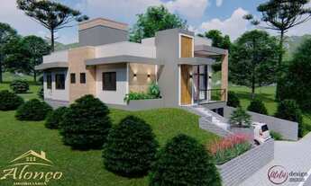 Imagem: Casa com 189,15, rês dormitórios sendo