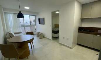 Imagem: Apts mobiliados para aluguel possui 48m2