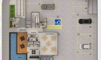 Imagem 7: Apartamentos com 03 quartos, 81,43m², prédio com elevador e área de lazer, no Bessa