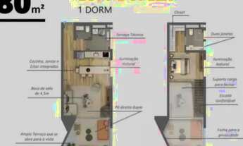 Imagem 3: LINDO LOFT 80M2 JARDINS PRONTO PARA MORAR