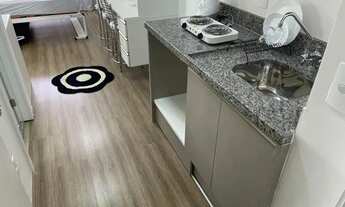 Imagem 3: Apartamento para aluguel possui 23 metros quadrados com 1 quarto mobiliado