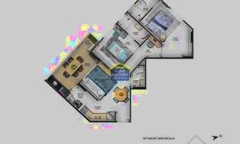 Imagem 2: Apart 2 Dorms Bem Localizado Na Guilhermina JGA858