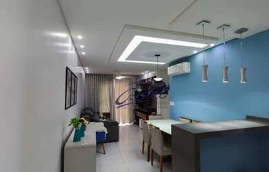 Imagem 4: Apartamento com 2 dormitórios à venda, 83 m² por R$ 550.000 - Boqueirão - Praia Grande/SP