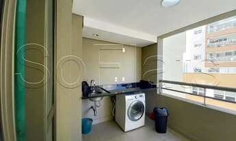 Imagem 5: Flat totalmente moderno contendo 2 dormitórios ficando ao lado da Av. Jornalista Roberto M