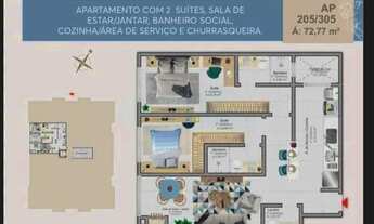 Imagem 3: APARTAMENTO RESIDENCIAL em FLORIANÓPOLIS - SC, CACHOEIRA DO BOM JESUS
