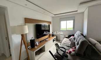 Imagem 3: Apartamento com 2 dormitórios para alugar, 87 m² por R$ 8.880,00/mês - Alphaville - Baruer