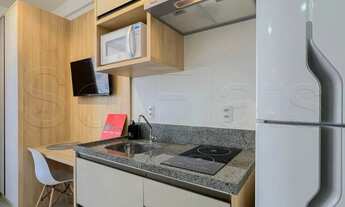 Imagem 3: Oy Frei Caneca, apto disponível para locação com 24m² e 01 dormitório