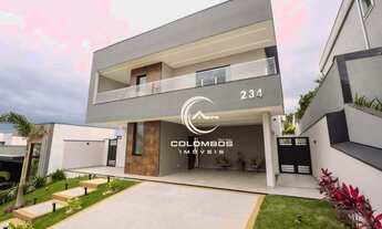 Imagem 5: Casa Nova - Casa com 3 Suítes à venda, 328 m² por R$ 3.280.000 - Residencial Helvétia Park