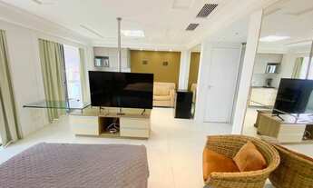 Imagem 2: Suíte na Barra da TIjuca - Mediterraneo Flat Barra