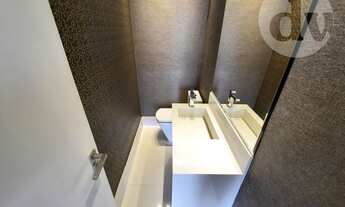 Imagem 7: Apartamento de 231 metros com 3 suítes decoração elegante em condomínio de luxo