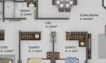 Imagem 3: Apartamento 3 Dormitórios nos Ingleses - Florianópolis SC