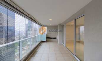 Imagem 4: Apartamento com 3 dormitórios para alugar, 134 m² por R$ 12.133,23/mês - Brooklin Novo - S