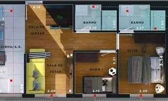 Imagem 2: Apartamento à venda, 45 m² por R$ 390.318,50 - Tucuruvi - São Paulo/SP