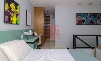 Imagem 2: Apartamento Duplex com 1 dormitório para venda e locação no Campo Belo. Totalmente mobilia