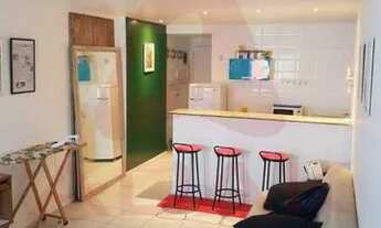 Imagem 5: O apartamento dividido em sala/ quarto 30 metrosPossui academia, espaço gourmet, espaço j