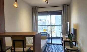 Imagem 2: Apartamento com 1 dormitório para alugar, 41 m² por R$ 5.300,00/mês - Santo Amaro - São Pa