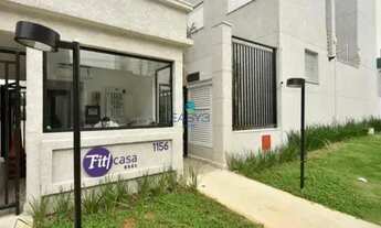 Imagem: Studio 26 m² - Ambiente de Cozinha, Dormitório