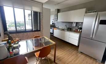 Imagem 6: MARCOS Cobertura finamente decorada, 220m, planta atual 3/4 com 2 suítes, planta original