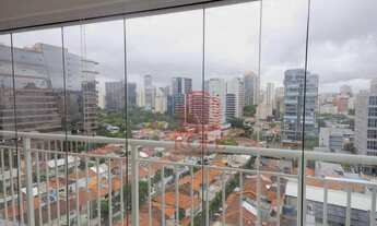 Imagem 3: Apartamento com 1 dormitório para alugar, 80 m² por R$ 7.165,00/mês - Vila Nova Conceição