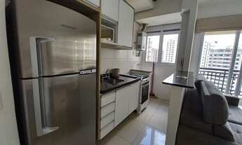 Imagem 4: Apartamento mobiliado para locação, possui 40m2 - 01 dormitório por R$ 2.600/mês no Tatuap