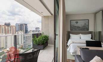 Imagem 2: Apartamento com 1 dormitório para alugar, 43 m² por R$ 6.957,00/mês - Itaim Bibi - São Pau