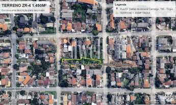 Imagem 3: TERRENO à venda com 1450m² por R$ 1.050.000,00 no bairro Tingui - CURITIBA / PR