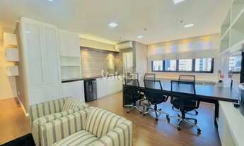 Imagem 3: Sala com 51m² toda mobiliada- planejados -Prime office- Jardim Aquarius