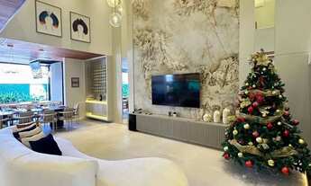 Imagem 4: Casa Total Nova mobiliada com 05 suites , frente Praça na Cidade Alpha , Eusebio - Ceará