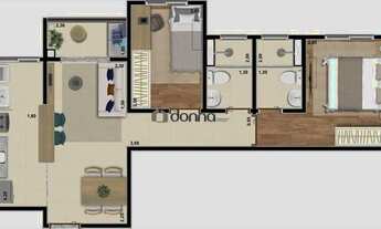 Imagem 6: Apartamento à venda, 2 quartos, 1 suíte, 1 vaga, Jardim do Lago - Uberaba/MG