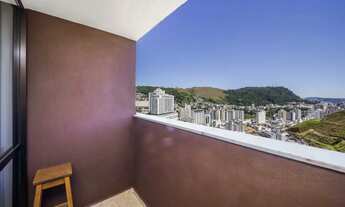 Imagem 7: Apartamento de 1 quarto mobiliado, com varanda e vista para venda