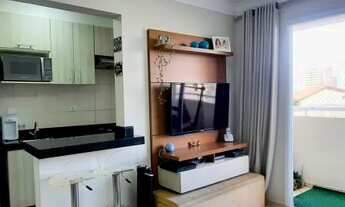 Imagem 2: Apartamento para venda tem 54 metros quadrados com 2 quartos em Vila Assunção - Santo Andr