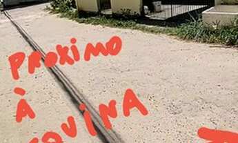 Imagem 3: Terreno no Fragoso a 300m do terminal da PE 15; Rua não alaga e é próx a TUDO