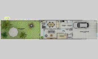 Imagem 2: Casa 2 Pavimentos c/ Área Gourmet com Churrasqueira - Mata Atlântica