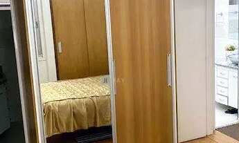 Imagem 6: Apartamento com sala ampla ( 2 ambientes), 2 dorm (1 Suíte), 2 banheiros e 1 vaga de garag