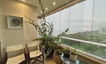 Imagem 6: Apartamento 153m² na Ponta do Farol, Varanda Gourmet com Cortina de Vidro *30*MKT_TR14194