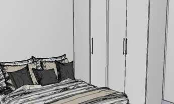 Imagem 2: Apartamento para aluguel com 44 metros quadrados com 3 quartos em Jardim Íris - São Paulo