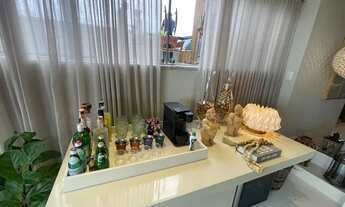 Imagem 4: MARCOS Cobertura finamente decorada, 220m, planta atual 3/4 com 2 suítes, planta original