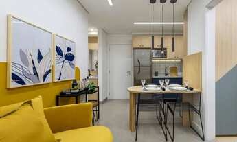 Imagem 7: Apartamento para venda possui 38 metros quadrados com 2 quartos em Santa Maria - Santo And