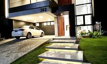 Imagem 2: CASA DUPLEX NO CONDOMÍNIO MORADA DOS PÁSSAROS NA PONTA NEGRA COM 267M² POSSUI 4 SUÍTES PAR