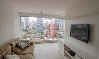 Imagem 5: Apartamento com 1 dormitório para alugar, 80 m² por R$ 7.165,00/mês - Vila Nova Conceição