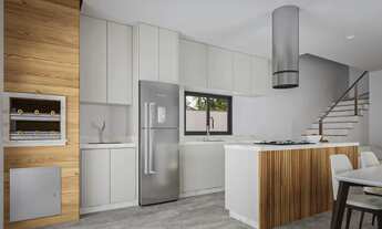 Imagem 6: Sobrado moderno à venda 1 suíte + 2 quartos demi-suíte em Timbó - SC